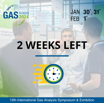 The global gathering of gas analysis experts kicks off in 2 weeks! For 3 days, on January 30, 31, and February 1, 2024, GAS Analysis 2024 will offer an all-inclusive programme.

➡️ Don't forget to register here: bit.ly/3tWZQB5