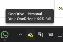 Efficaciousuave's tweet photo. As someone who recently started taking lots of photos and videos with @Google #pixel7pro i now realise why people keep external storage as well, beside their cloud storage. wish  @onedrive had higher tiers of storage as well, like @googlephotos does with its ginormous 6TB plan. https://t.co/OZmDhALT3l