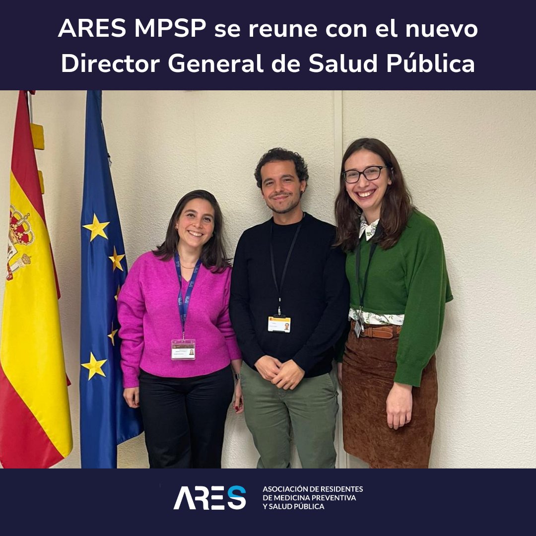Primera reunión con el nuevo Director General de Salud Pública y Equidad en Salud, Pedro Gullón @pgullon