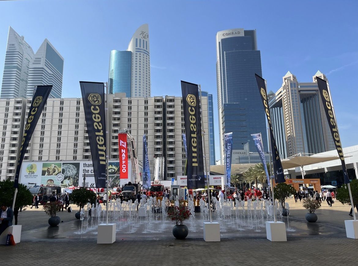 A busy day at #Intersec Expo in Dubai. We had a great audience at today’s live attack tests with <a href="/brelpcb/">LPCB</a> #LPCB and our partners at BRE where we are demonstrating our range of #highsecurity #padlocks for the critical #nationalinfrastructure sector.