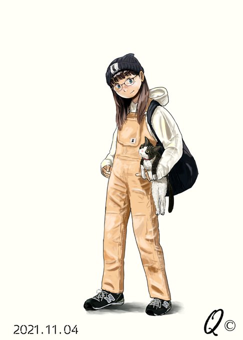 #何だっていい過去作品を掲載するチャンスだ 
2年前のイラスト
なんか雑いイラストだけど好きなやつ😋 