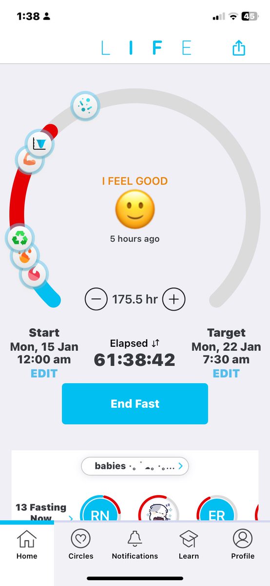 pinknumbers's tweet photo. 53.0kg today guys!! my fast is going great https://t.co/70rFhQ8uAN