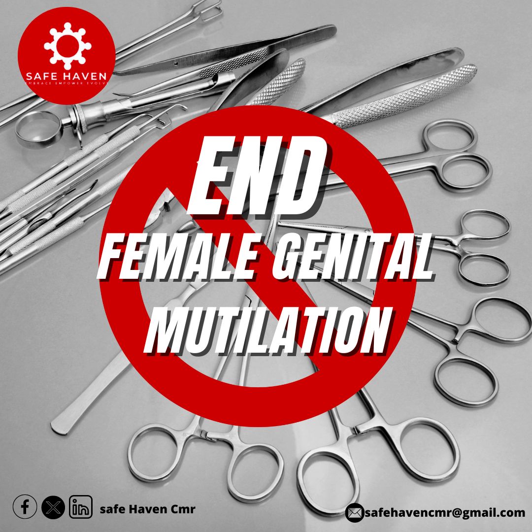 FGM is more than just a physical act. It's a violation of girls' fundamental human rights, including their right to health, safety, and equality. 

#EndFGM #humanrights #HumanRightsViolations #stopthepain #bethechange #supportsurvivors #EmpowerSurvivors #EmbraceEmpowerEvolve