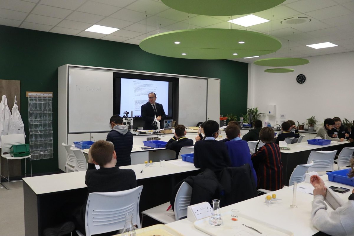 Recently we welcomed close to 300 Year 6 pupils to sit the 11+ entrance exam. 
This was followed by a fabulous science workshop for them all to enjoy.  

Good luck to all the candidates!