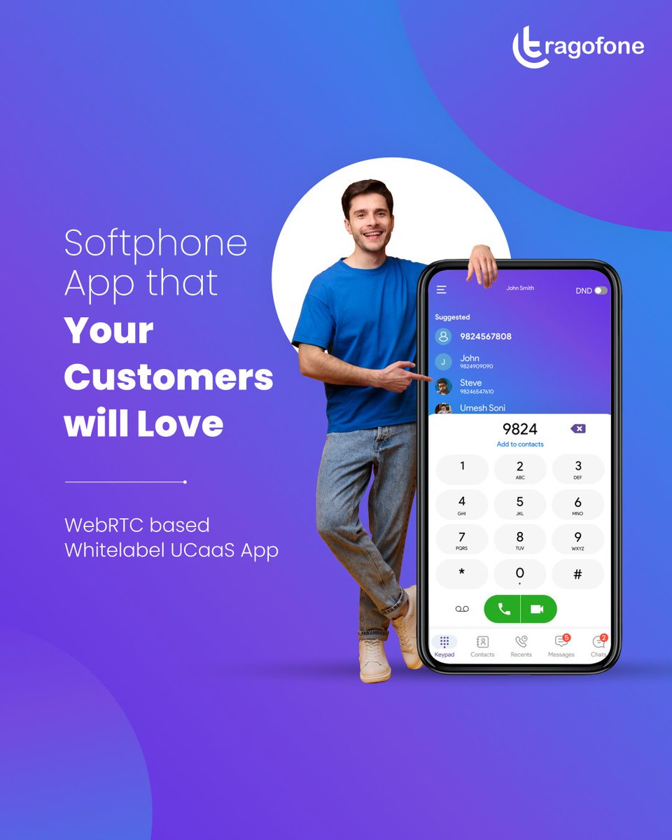 Are you in the #telecom industry? Consider choosing a solution tailored to your customers' needs. Take advantage of a free trial and discover #Tragofone for yourself today. tragofone.com/free-trial/ #softphone #CustomerExperience #customersatisfaction #SIPClient #SoftphoneApp