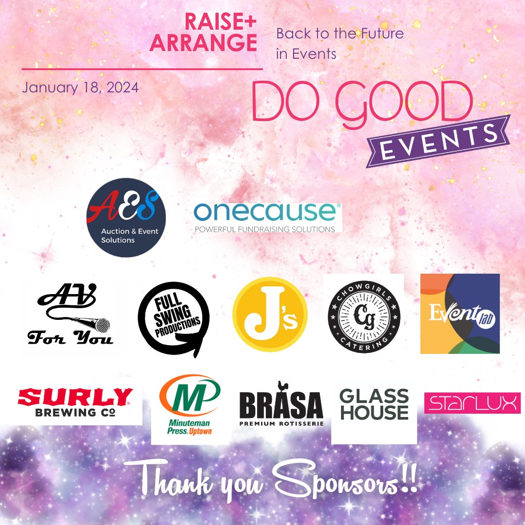 RAISE + ARRANGE is tomorrow and we are so excited!
A huge thank you to all of the partners and sponsors who are coming together to make this day exceptional.
It's not too late to grab your in-person or virtual ticket!

ow.ly/IWqg50Qrygn