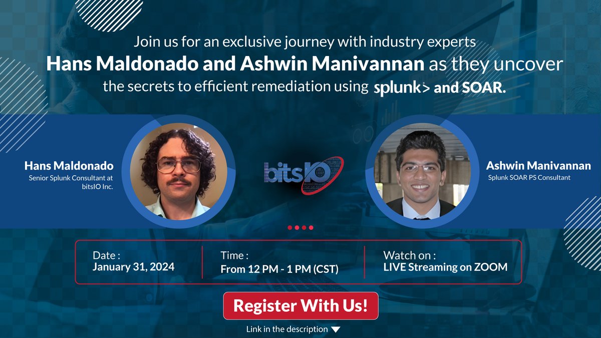 bits_io's tweet image. Don&apos;t miss the chance to learn from seasoned, on-the-job experts. With hands-on experience in tackling technicalities every day, they are ready to guide you in the right direction. Seize this opportunity to enhance your knowledge.
Register now 
22754592.hs-sites.com/bitsio-webinar

#bitsIO