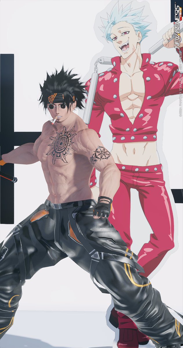 「良い筋肉なぜ衣装がなかったのか…#PSO2NGS 」|武良左☃︎のイラスト