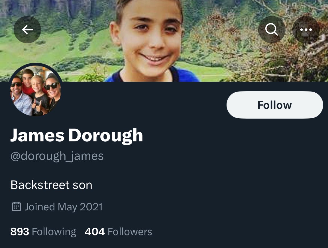 HowieDs_World's tweet photo. Please also know that James does NOT have an X account. This is NOT him. https://t.co/ocfobVTO0Q