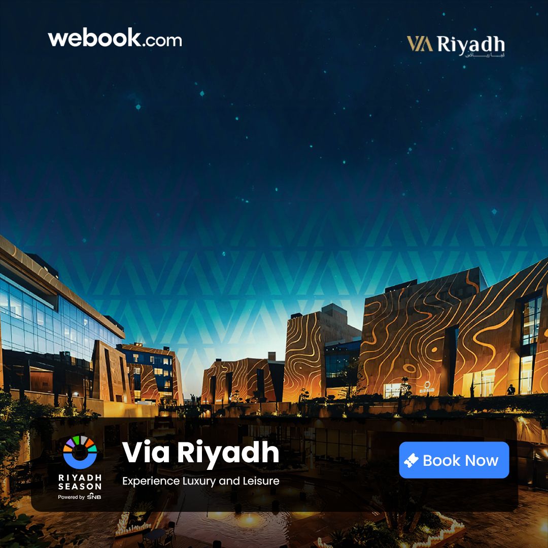 webook's tweet photo. Do you fancy living the soft life? Wining and dining luxuriously, #shopping in #designer #stores and staycations in five-star #hotels✨? VIA #Riaydh is a one-stop destination for that and so much more. 🎊
Explore Now: https://t.co/GHKEBclc1M
#RiyadhSeason #Luxry https://t.co/mGMzKXTmUk