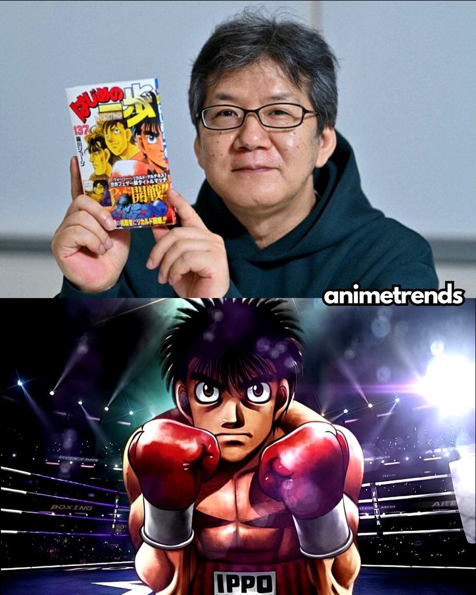 AnimetrendsLA's tweet photo. Hoy el maestro George Morikawa,
está cumpliendo 58 años.
Es el creador de 'Hajime no Ippo!  🔥

¡FELIZ CUMPLEAÑOS!
#birthday https://t.co/2uxwXOnb8P