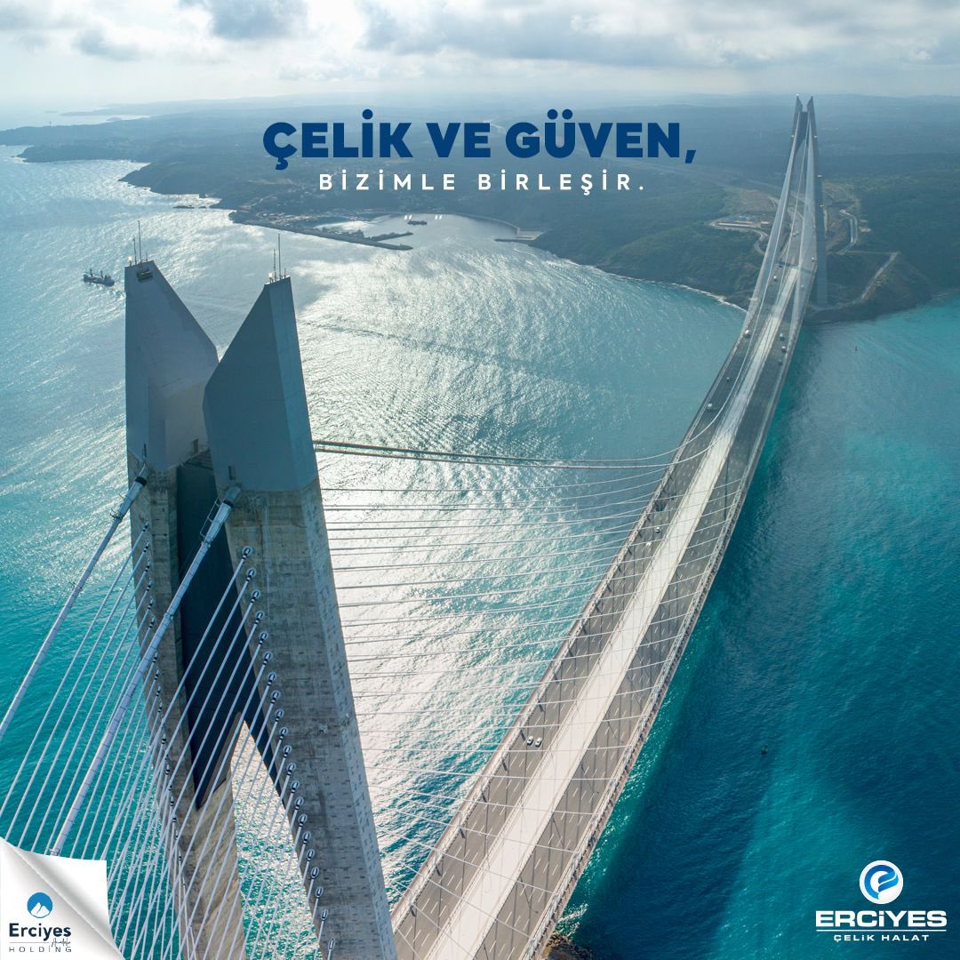 erciyescelik's tweet photo. Çelik ve Güven Bizimle Birleşir.
#celikhalat #steelwireropes https://t.co/FijvkMm8jv