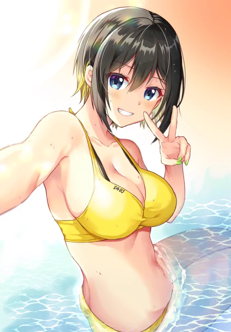 私の大好物ショートカットギャルを再掲載していいんですか!?  #何だっていい過去作品を掲載するチャンスだ