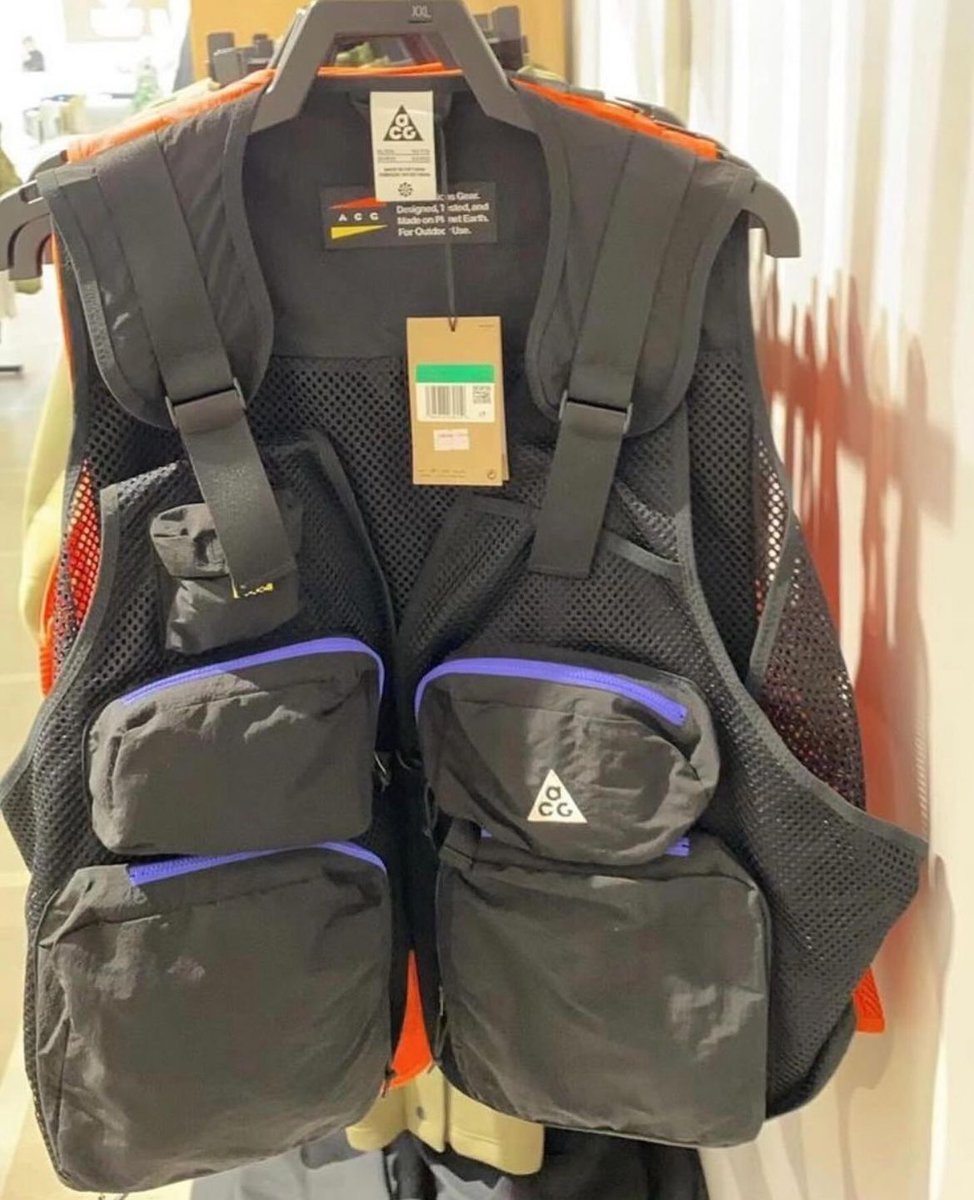Teki Latex on X: Some new ACG vests weirdly including Aqua Gear-inspired  branding / X