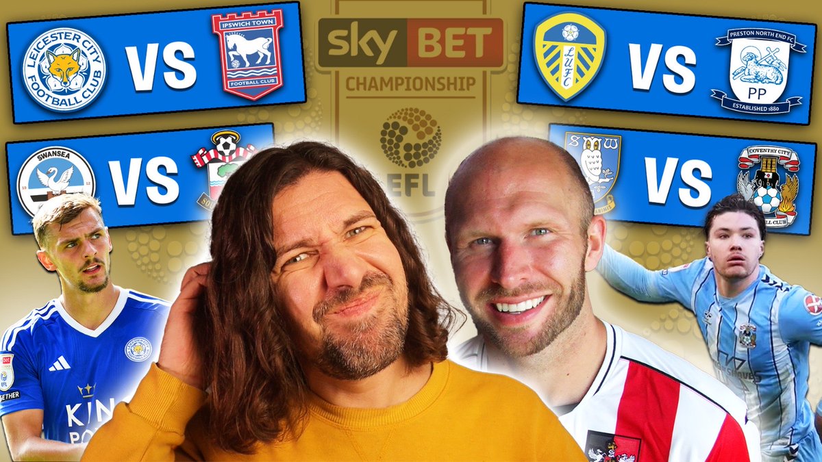 🔮 Championship PREDICTIONS - R28 This week sees the current top two face off in #LCFC vs #ITFC on Monday night with #SaintsFC and #LUFC waiting for any slip ups! Here's how me and @sammyparkin_ think it's all going to go down!! 📽️ youtu.be/zSt3iC0wj44 #EFL #Championship