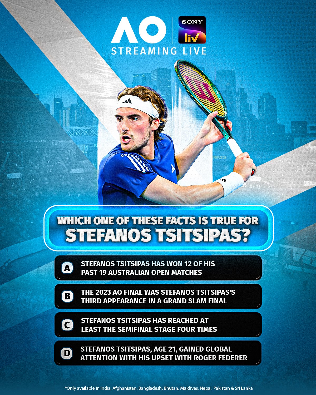 Sonyliv tennis sale