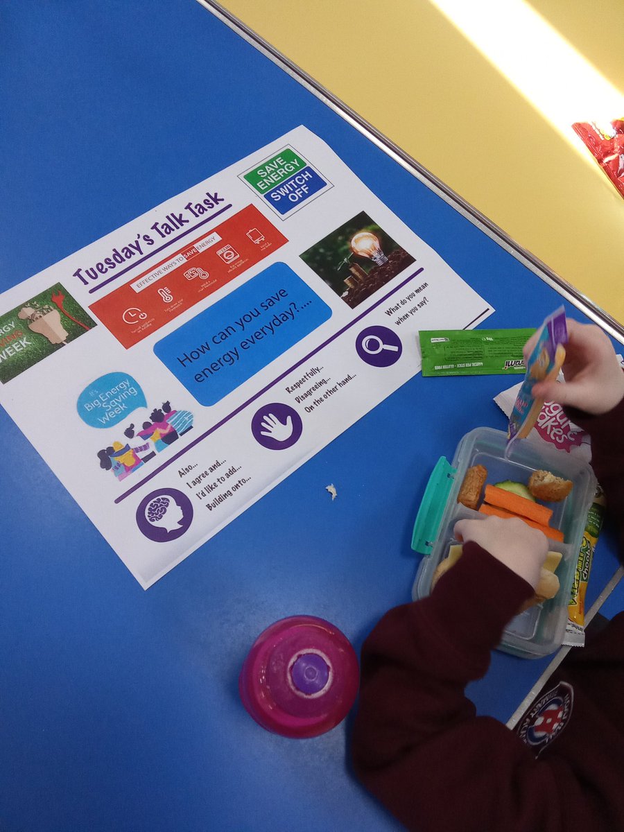 MoatHallPrimary's tweet photo. This week is #Energysavingweek! During lunch time #moathall used some fantastic #oracy skills to discuss how to save energy in our everyday livesπΏ #energysaving #climate #echschool https://t.co/637UEmQHsm