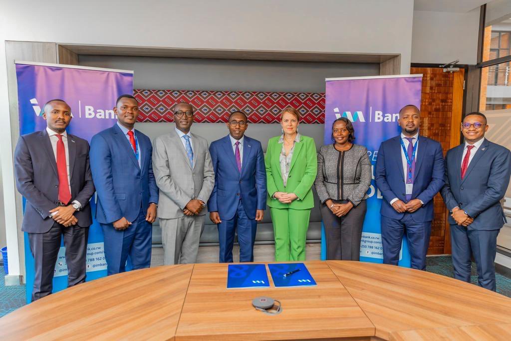 The Swedish embassy, <a href="/imbankrw/">I&M Bank (Rwanda) Plc.</a> and <a href="/AFRwanda/">Access to Finance Rwanda (AFR)</a> have entered into a strategic partnership to increase access to finance for MSMEs through a $5 million risk-sharing facility. Through the facility, we promote inclusive and sustainable economic development in Rwanda!