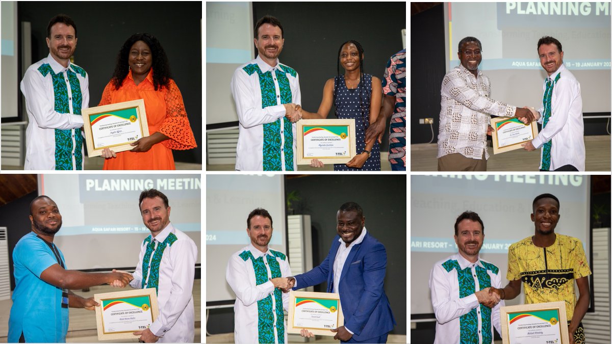 Congratulations to Angela Affran, Nhyiraba Quartson, Dr. Sam Awuku, Abdul-Karim Kadiri, Daniel Essel and Michael Attadutey for winning this quarter’s Excellence Award. Your dedication to exemplifying T-TEL’s values is commendable. Keep being excellent!