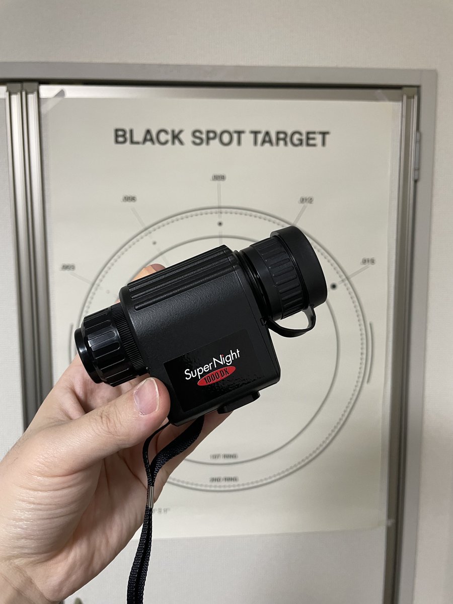 SuperNight 1000DX ナイトビジョン Kenko Super Night 1000DX (ELF) ガチGen1は暗いと全然見えないのでIR
