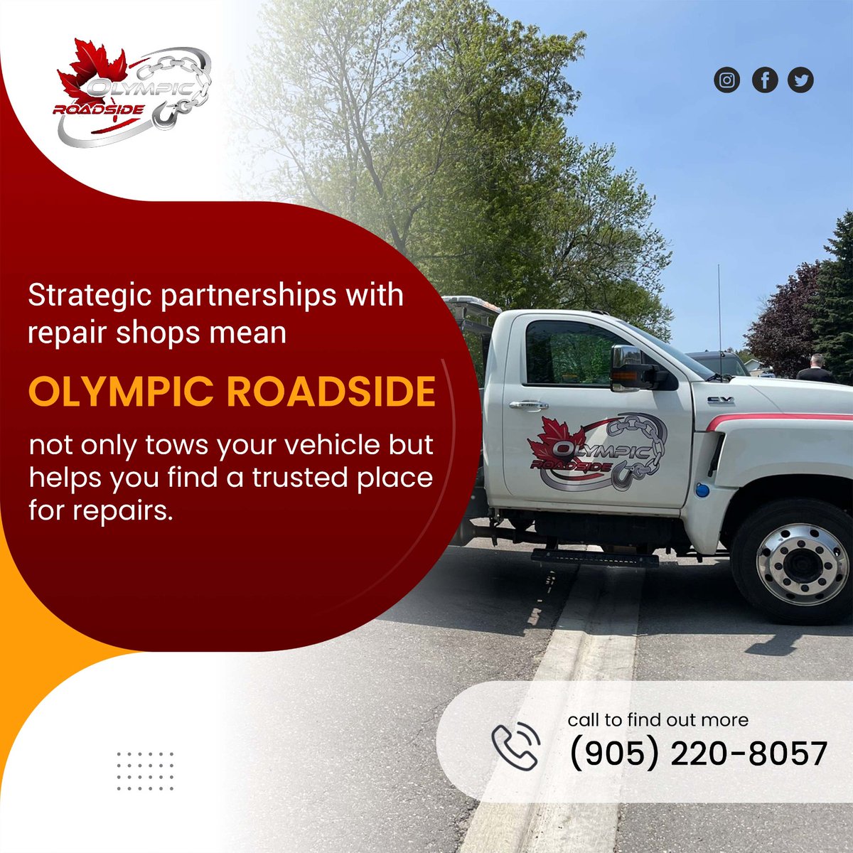 Navigate car troubles with ease! 🚗 Olympic Roadside not only tows, but also guides you to trusted repair shops. Drive worry-free! 
.
#RoadsideAssistance #TrustedRepairs #CarCare #OlympicRoadside #PeaceOfMind