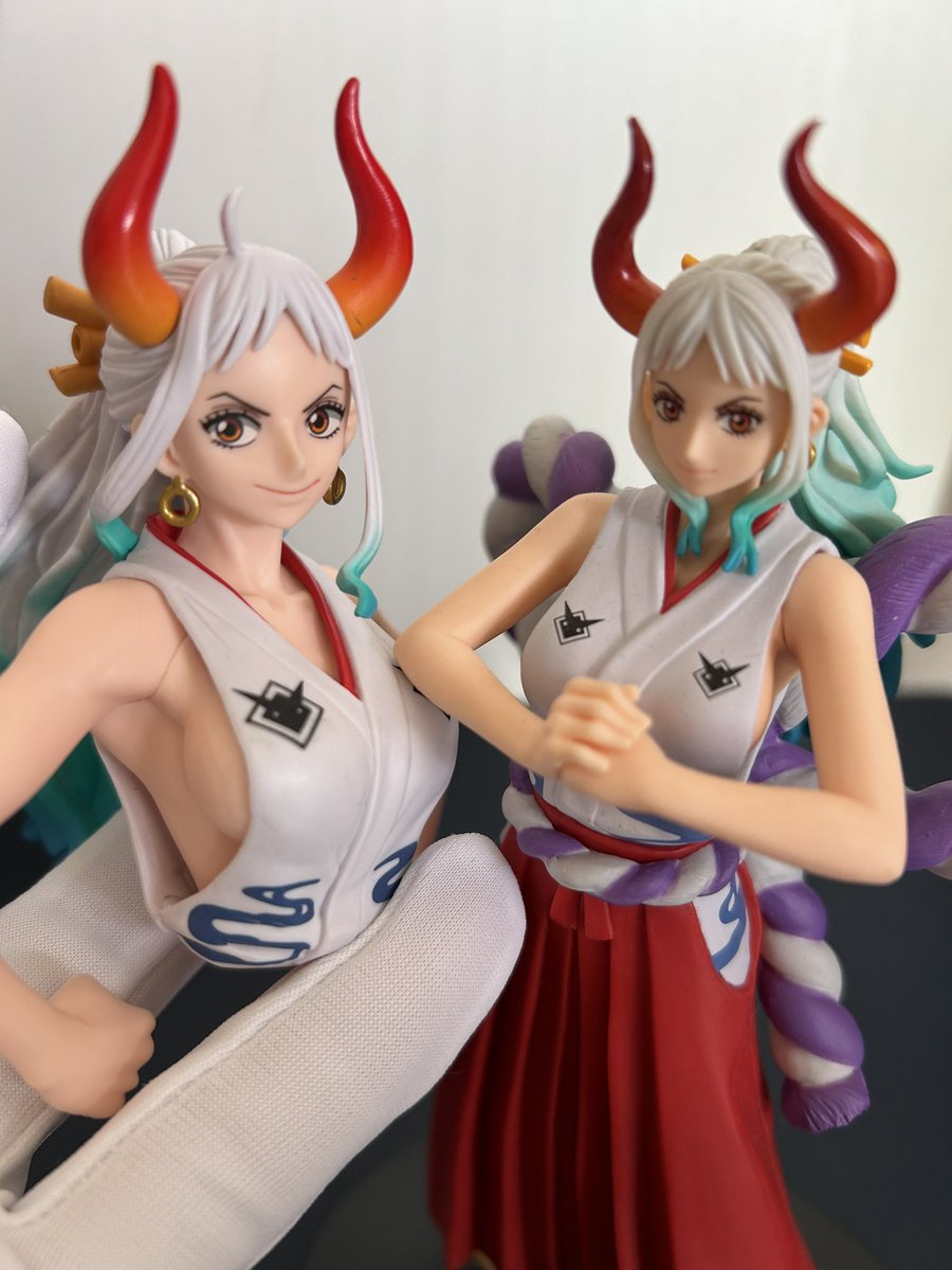 tottot4416's tweet photo. KOAヤマトも開封👏👏⛩🎍

ずっと飾ってたグラレディ　ヤマトと見比べながら開封です👀

KOAはやっぱりデカくて見ごたえありますね✨

カワイくてカッコよくて色合いも映える🥰❄️

新しいフィギュアを久しぶりに見れてとても楽しかったです😌✨

ありがとうございました😋⛩✨

@yoshi00735 
#飛翔会 https://t.co/n7ECpY2fz1