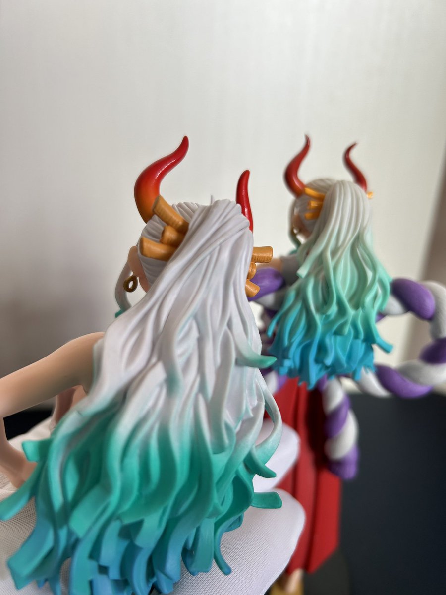 tottot4416's tweet photo. KOAヤマトも開封👏👏⛩🎍

ずっと飾ってたグラレディ　ヤマトと見比べながら開封です👀

KOAはやっぱりデカくて見ごたえありますね✨

カワイくてカッコよくて色合いも映える🥰❄️

新しいフィギュアを久しぶりに見れてとても楽しかったです😌✨

ありがとうございました😋⛩✨

@yoshi00735 
#飛翔会 https://t.co/n7ECpY2fz1