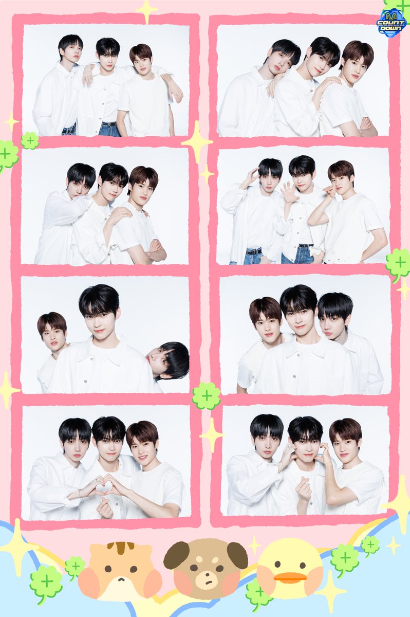 :¨·.·¨:
`·..➭ 엠카운트다운 NEW MC ✨
📸 엠카네컷 with 샤인멍또캣

매주 ✨샤인멍또캣✨과 함께
달콤한 목요일 보내요💖

#엠카운트다운 #MCOUNTDOWN
#ZEROBASEONE #성한빈 #BOYNEXTDOOR #명재현 #RIIZE #소희