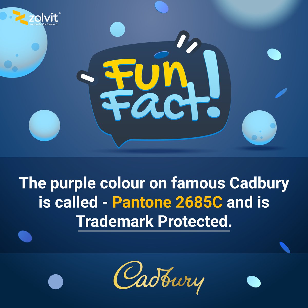 Letsvakilsearch's tweet photo. 🍫 Cadbury's exclusive shade right for packaging limits Nestle but doesn't cover all purples. Interestingly, Cadbury dropped a trademark after a broad ruling post-appeal loss. 💜
#cadbury #purplecolor #pantone #trademark #protected #chocolate #nestle #vakilsearch #legal #zolvit https://t.co/6vHbdpoaBd