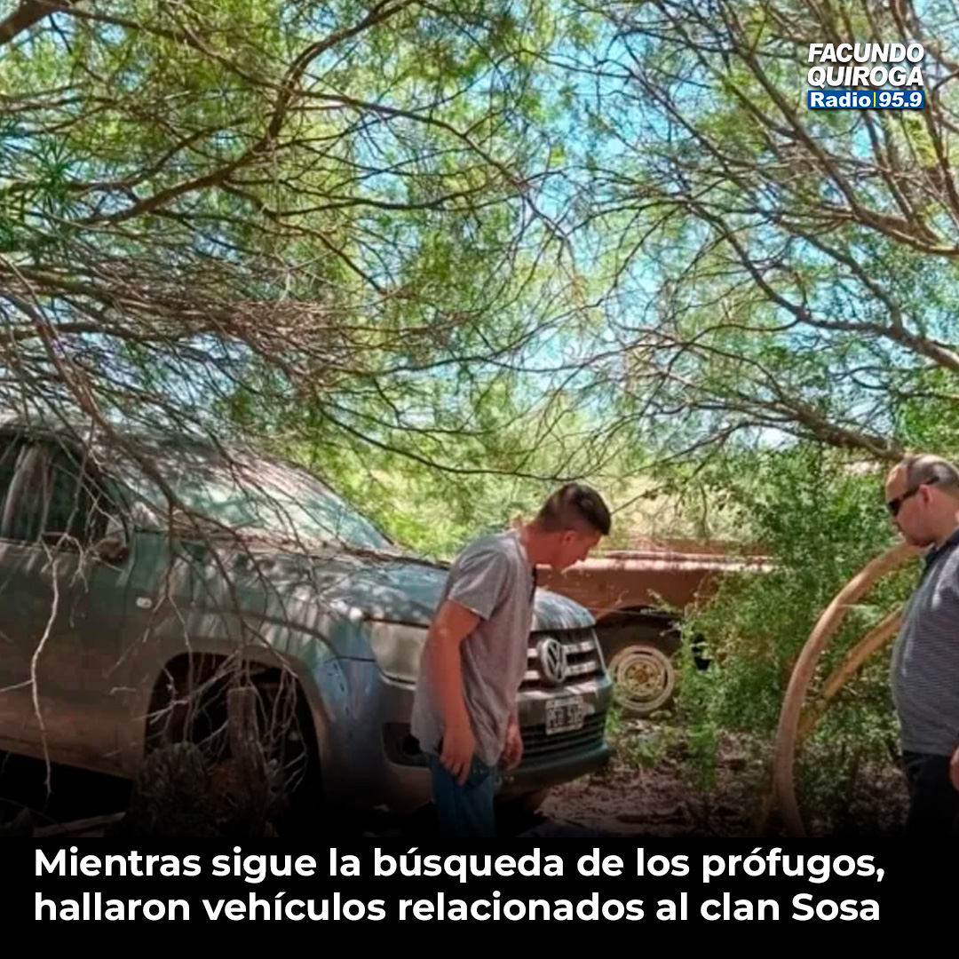 📢🚨Mientras sigue la búsqueda de los prófugos, hallaron vehículos relacionados al clan Sosa

#ClanSosa #Búsqueda #LavadoDeActivos #AsociaciónIlícita #RFQ

Lee la nota completa 👉acortar.link/F016vT