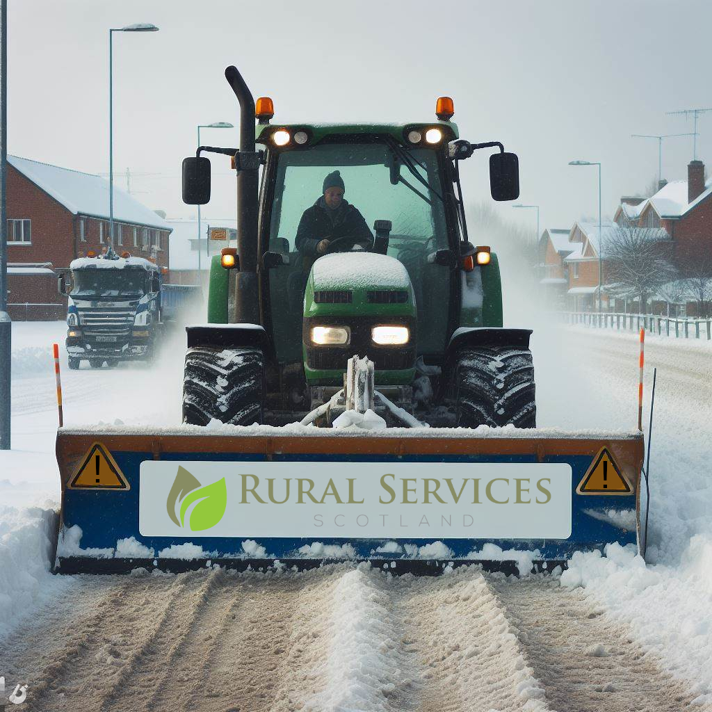 Stuck in the snow? Give us a call on 01738 550101 and we'll clear the way quick to get you moving again! 🚜❄