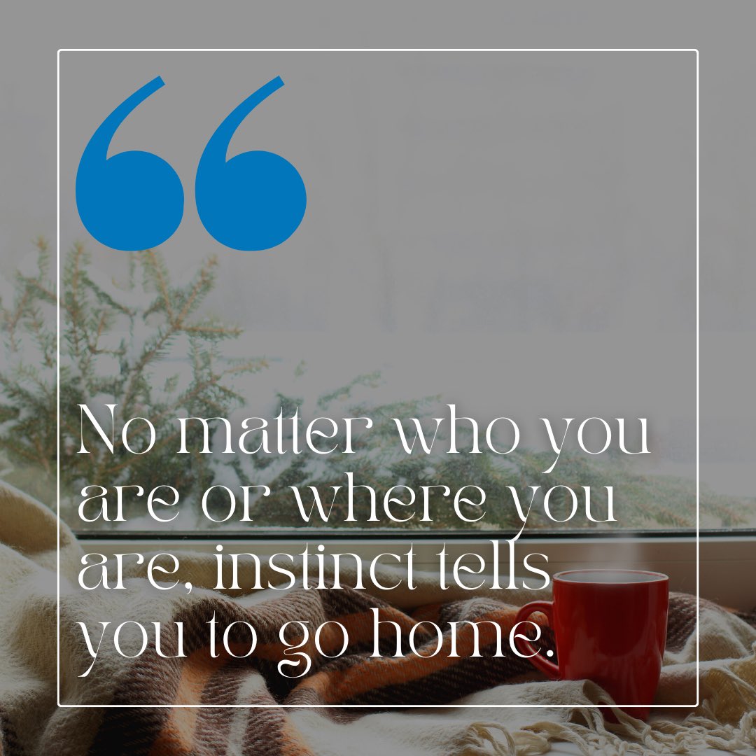 erneint's tweet photo. No matter who you are or where you are, your instinct tells you to go home. Because home is not just about walls, it is a special place full of love, peace and memories. 🏡 https://t.co/QbdsUrrH1e