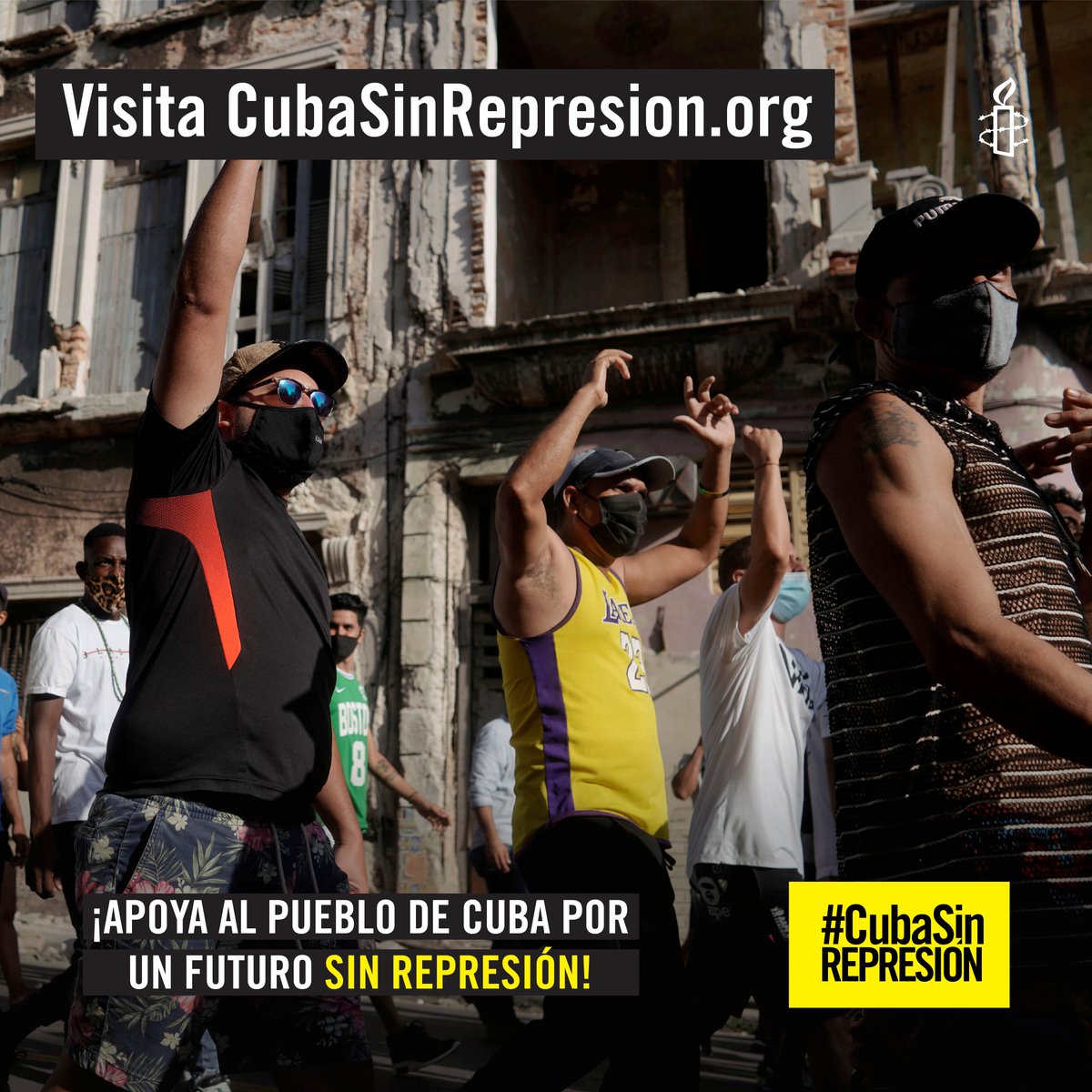 CubaSinRepresion.org ya está en línea. Visita la página web, compártela, y suscríbete para apoyarnos en la lucha por el respeto a los derechos humanos en Cuba. #CubaSinRepresión