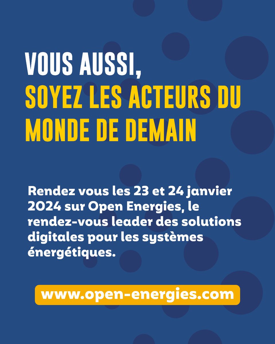 Retrouvez Antoine Humbert, chargé de développement logiciel sur AutoCalSol-INES PFE, qui animera un workshop sur le logiciel de pré-étude photovoltaïque pour l'autoconsommation (individuelle et collective). 🤔

#OpenEnergies #ENR #digital #photovoltaïque #smartgrids

@GL events