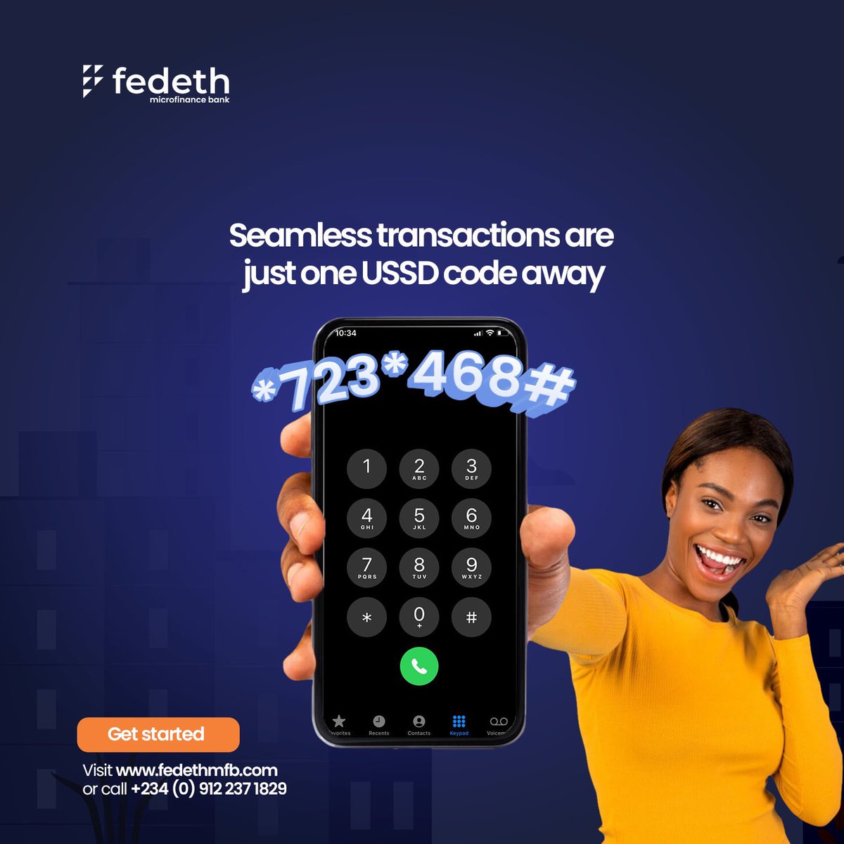 clearpaymfb's tweet image. Make seamless transactions today, anytime, anywhere.

Dial *728*468# and get to it.

#fedethmfb #microfinance #ussdcode #midweek