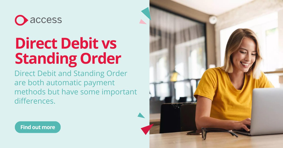 Wondering what the difference is between a Direct Debit and Standing Order? 

Our blog explores both payment methods, helping you to understand the nuances of each and how to revolutionise your financial strategy.  

Check it out here:  ow.ly/22qR50QnL6h