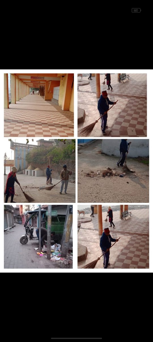 MCommitttee2's tweet image. Under swatch teerth Campaign municipal committee akhnoor sanitation drive at hari mandir ghat
@JammuUlb
@dmjammuofficial 
@SwachhBharatGov 
#GarbageFreeIndia
