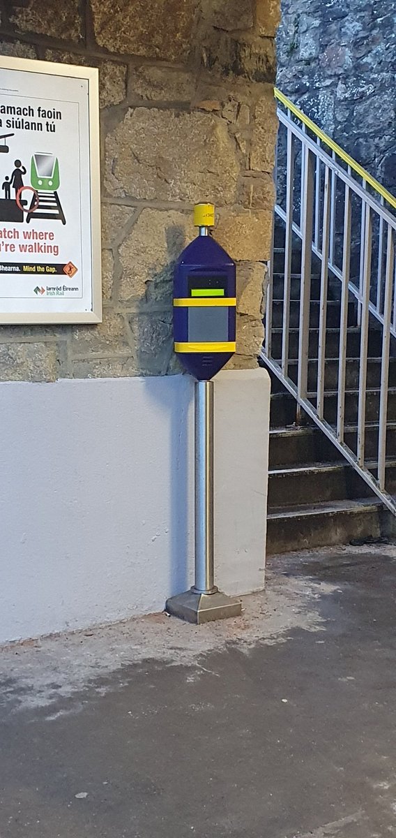 karlaflying's tweet photo. @IrishRail Hi, leap card machines aren't working in Dalkey as well. https://t.co/CCtPRaCNWo