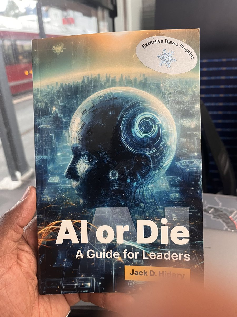 akouassi's tweet photo. The 🐝 buzzword at this year #Davos is #GenAI but more than a buzzword it’s impact will be profound! The queue to attend @sama Altman talk highlighted the interest of the topic. I was impressed by @SandboxAQ. The book 📚 by CEO @jackhidary is a easy read for executive on #AI https://t.co/x6Y08l1Xqw