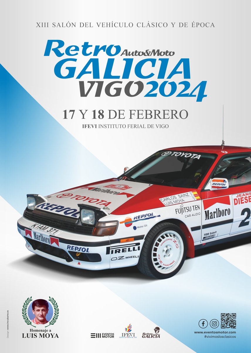 Inst. Ferial de Vigo (@ifevi) on Twitter photo Vuelve el Salón del Vehículo Clásico y de Época los próximos 17 y 18 de febrero de 2024.
Horarios y más información en ifevi.com/ES/evento-deta… Vuelve el Salón del Vehículo Clásico y de Época los próximos 17 y 18 de febrero de 2024.
Horarios y más información en ifevi.com/ES/evento-deta…