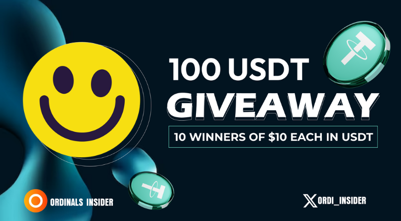 🎉 #GIVEAWAY ALERT 

We're thrilled to host an exclusive giveaway with our partner <a href="/Ordinals_fun/">Ordinals.fun</a>

🎁 $100 in #USDT for 10 lucky people ($10 for each)
⏰ Duration: 72 hours
👉 Like &amp; Retweet
👉 Follow us &amp; <a href="/Ordinals_fun/">Ordinals.fun</a>
👉 Tag 3 friends and comment your wallet

#BRC20 #LTC20 #ORDI