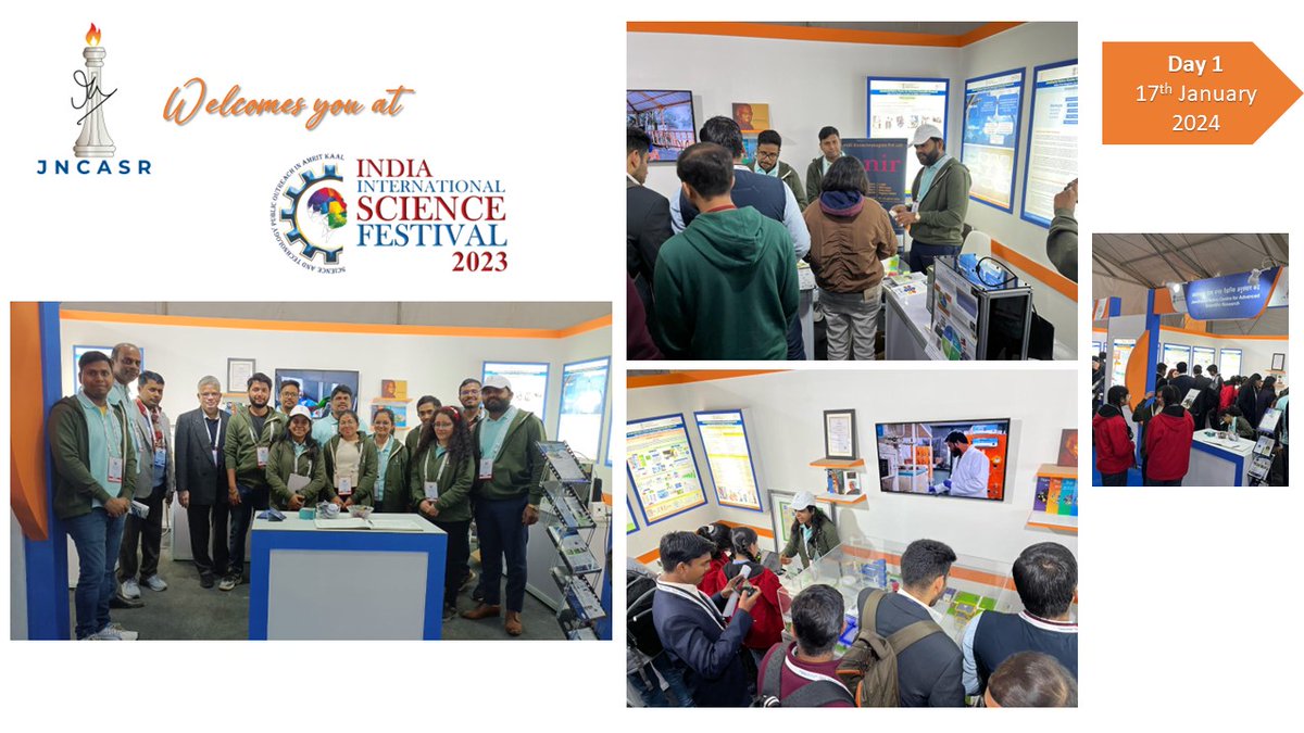 We exhibit our scientific achievements at Sci, Tech &amp; Innovation Exhibition @ #IISF2023. On day 1, school &amp; college students showed keen interest in our scientific models &amp; exhibits. Innovations from the startup companies have also drawn significant interest.

Visit us

<a href="/IndiaDST/">DSTIndia</a>