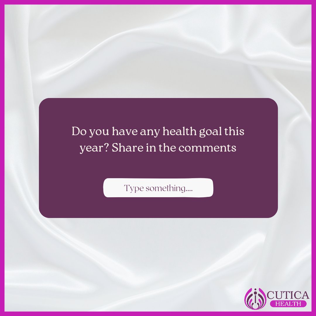 cuticahealth's tweet image. New year, new health chapter! What health goals are you crushing in 2024?

Comment below and let's cheer each other on every step of the way! 👇🏾

#CuticaHealth #Health #HealthGoal #HealthGoals