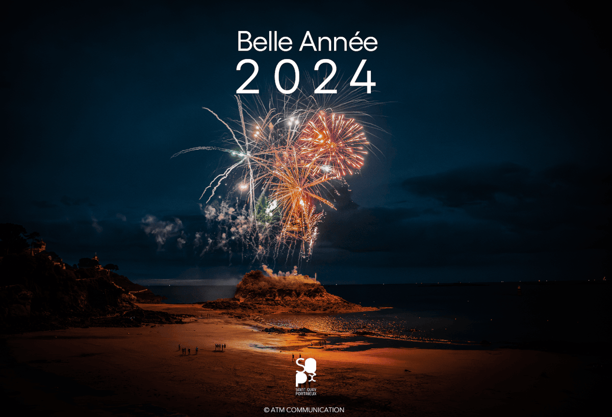 ℂ𝕖́𝕣𝕖́𝕞𝕠𝕟𝕚𝕖 𝕕𝕖𝕤 𝕧𝕠𝕖𝕦𝕩 𝟚𝟘𝟚𝟜 |
Thierry Simelière, Maire de Saint-Quay-Portrieux et l’équipe municipale ont le plaisir de vous convier à la Cérémonie des vœux
🗓️ce soir mercredi 17 janvier 2024 à 18h30
📍au Centre de Congrès

#SQPx #voeux2024 #saintquayportrieux