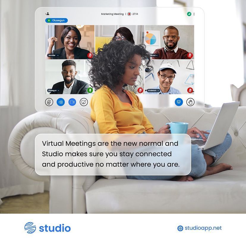 thestudio_app's tweet image. Studio is a powerful tool for staying connected and productive in a virtual world.

Whether you&apos;re working remotely, collaborating with colleagues, or catching up with friends and family, Studio makes virtual meetings more efficient, enjoyable, and effective.

 #studioapp