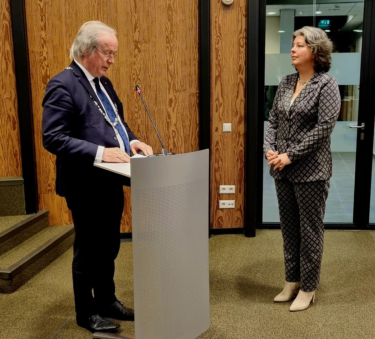 gem_westerveld's tweet image. Gisteravond werd tijdens de raadsvergadering Renate Masselink door de gemeenteraad benoemd tot wethouder van de gemeente Westerveld. Renate Masselink zet zich sinds 2014 actief in voor de gemeente als raadslid. Met haar benoeming volgt zij partijgenoot Roel Vedder op.