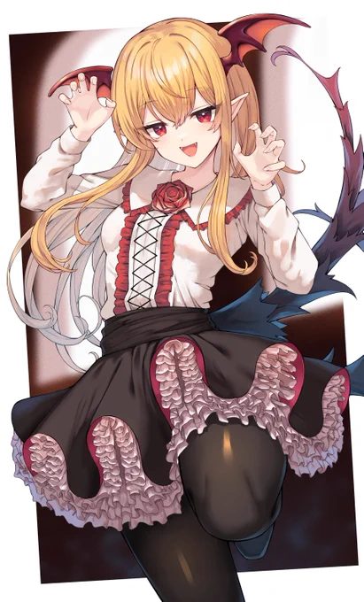 skebで描かせていただいたヴァンピィちゃんです。 