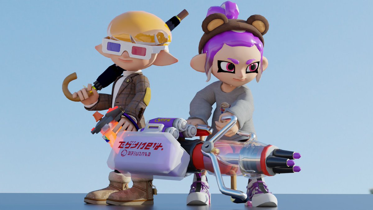 *Ngyes and Veemo* #Splatoon3 #スプラトゥーン3