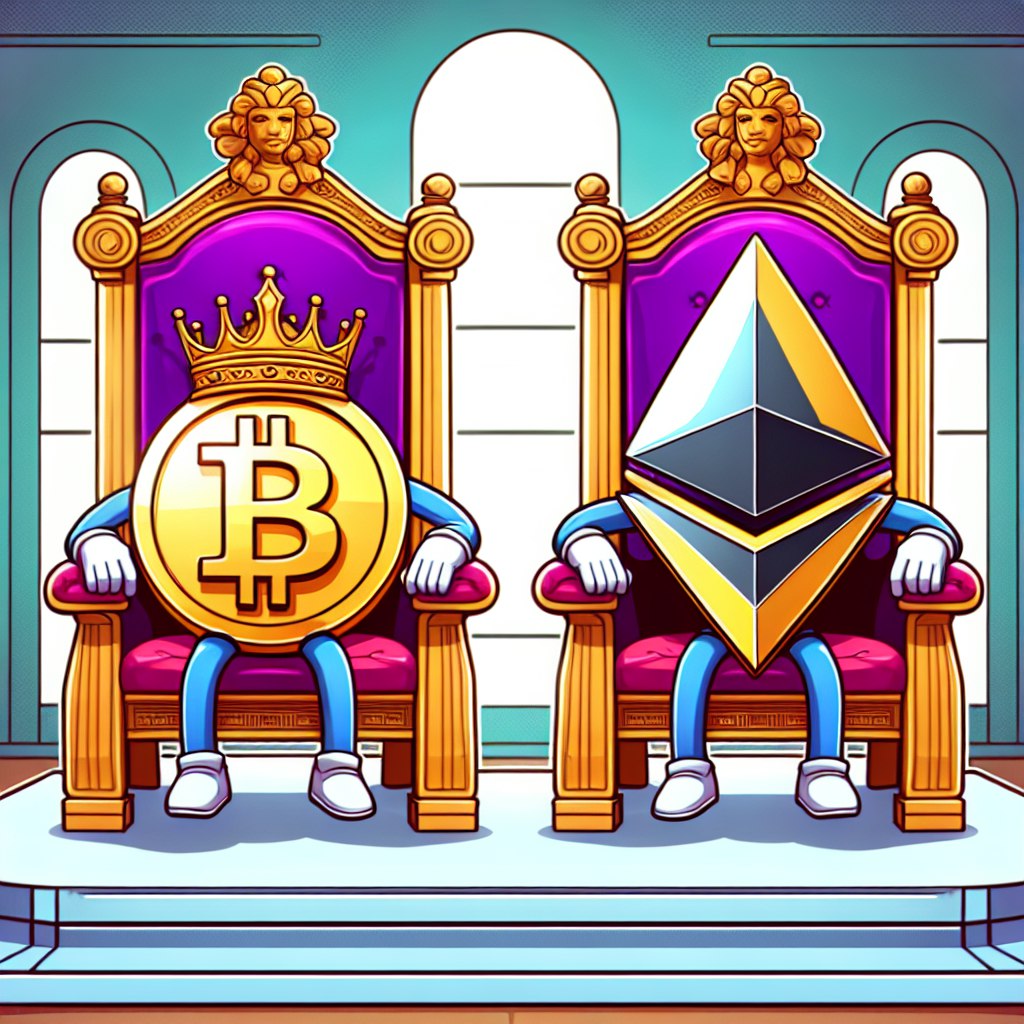 $BTC and $ETH are undoubtedly the King and Queen of crypto, but who may be coming to dethrone them? 

$SOL maybe? Who else?

#CoinKings