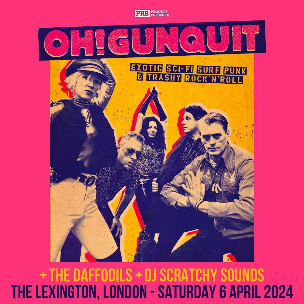 Next London Show <a href="/thelexington/">The Lexington</a> We’ll be unleashing some brand new songs from forthcoming Album! Tix on Sale Now in link below - Get ‘em Before they all Go-Go!! bit.ly/PRBohgunquit